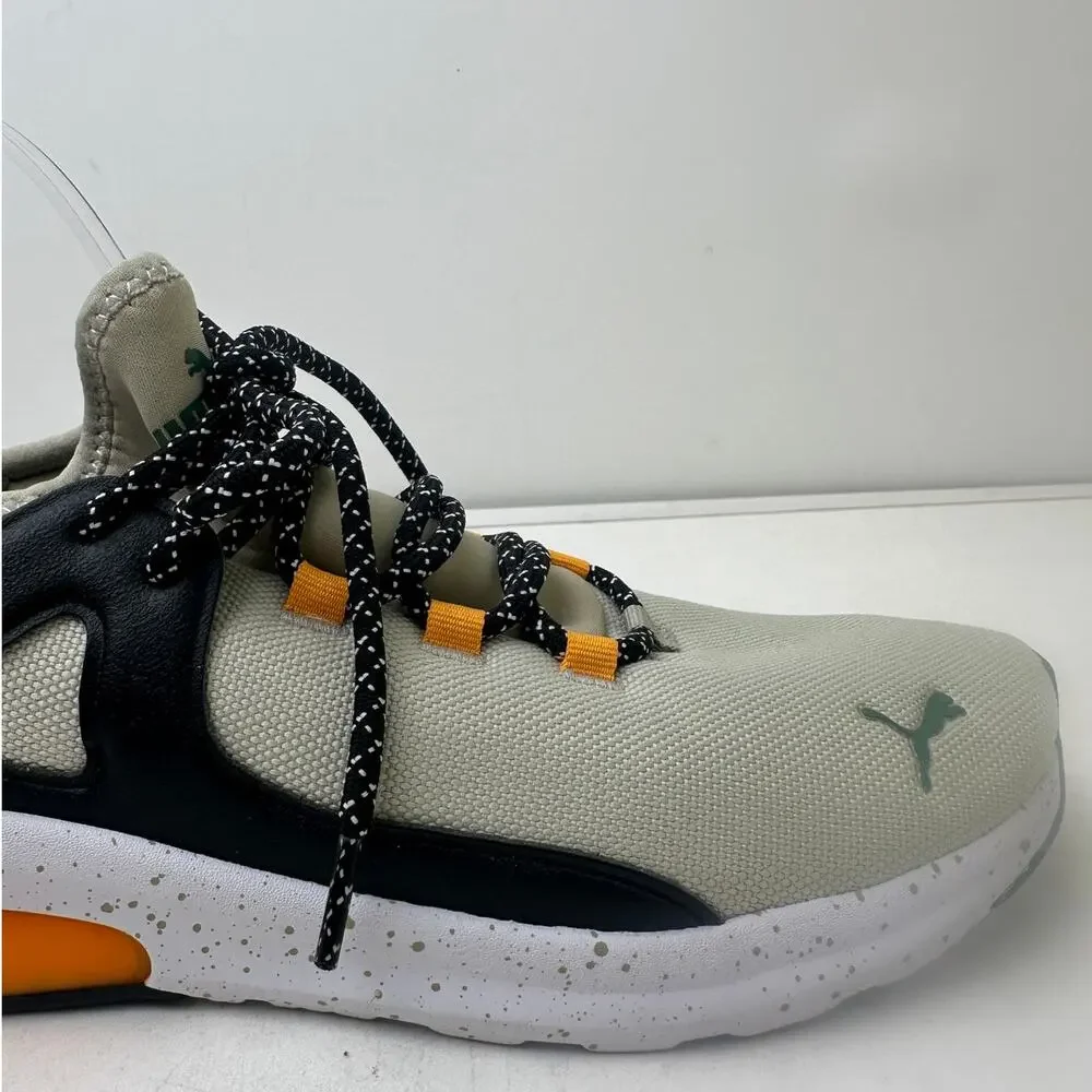 Puma Electron 2.0 Open Road Pebble Gray/Deep Forest/Apricot Sneakers Men's Sz 10